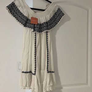 Off the should dress